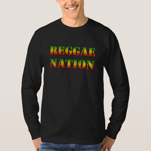 Reggae Nation  T-Shirt (Front)