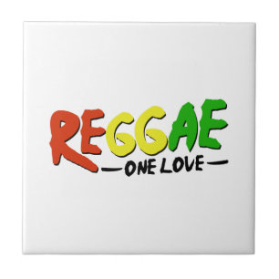 Reggae One Love Tile
