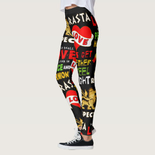 Reggae Rasta Leggings