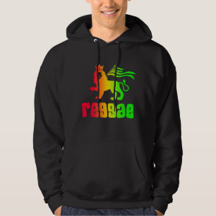 Reggae Rasta Lion  Hoodie
