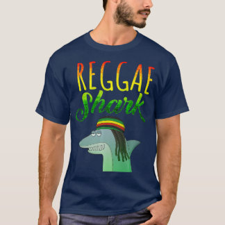 Reggae Shark Funny Ocean Animal Shirt