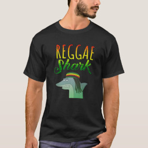'Reggae Shark' Funny Ocean Animal T-Shirt