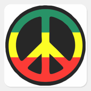Reggae Square Sticker