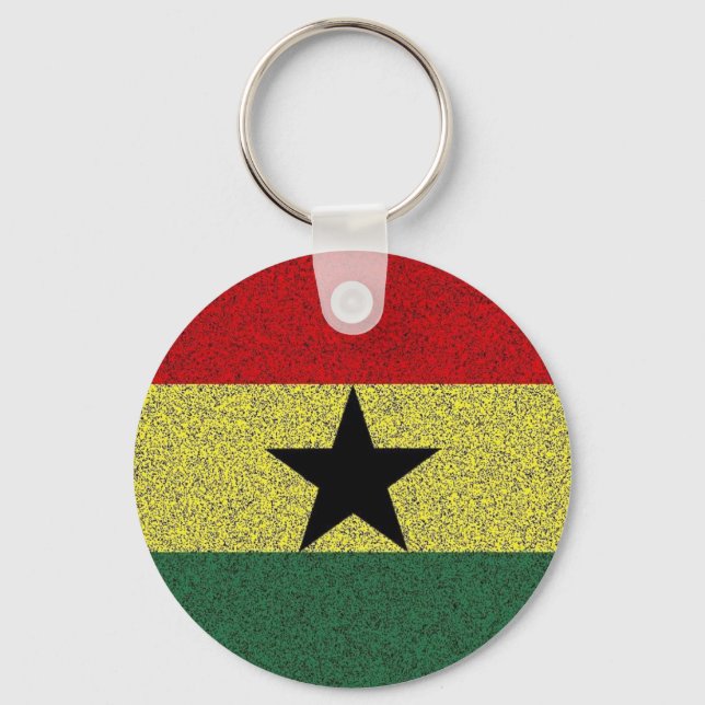 reggae star keychain (Front)