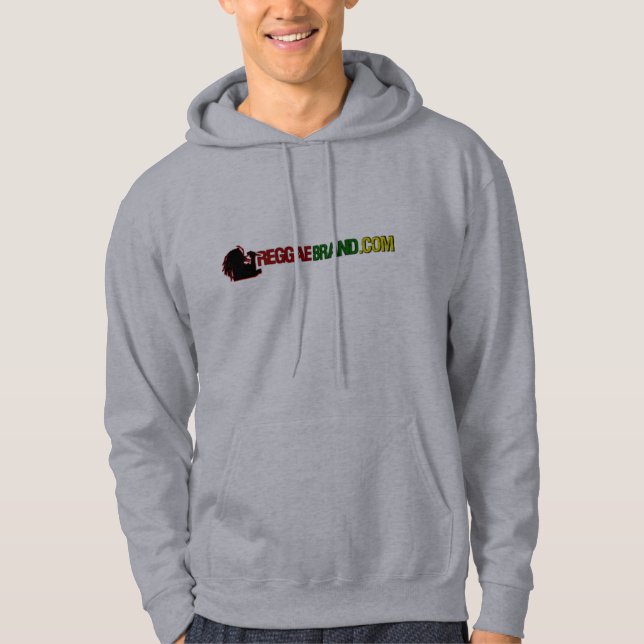 ReggaeBrand.com Men's Hoodie (Front)
