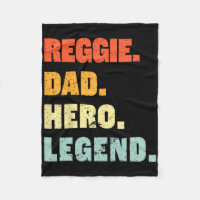 Reggie Dad Hero Legend Personalized Custom Name Fa
