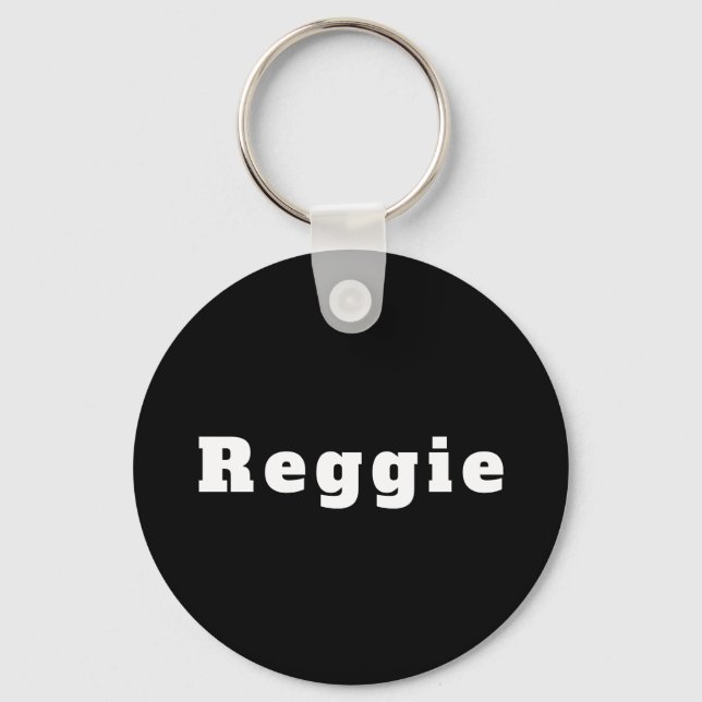 Reggie Keychain (Front)