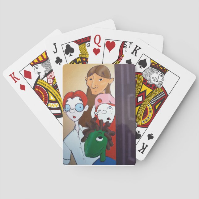 Reggie playing cards are perfect for the family (Back)
