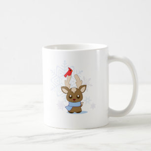 Reggie Reindeer & Jimmy Cardinal Coffee Mug