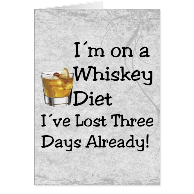 Régime de whiskey (Devant)
