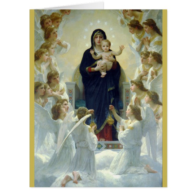 Regina Angelorum ... Bouguereau 1900 (Devant)