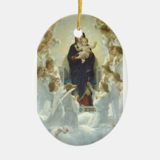 Regina Angelorum Ceramic Ornament