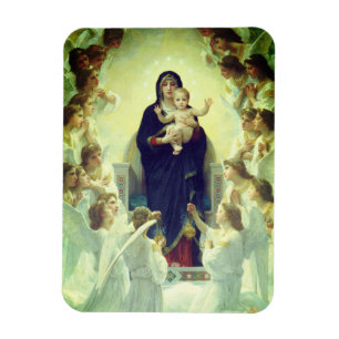 Regina Angelorum - William-Adolphe Bouguereau Magnet