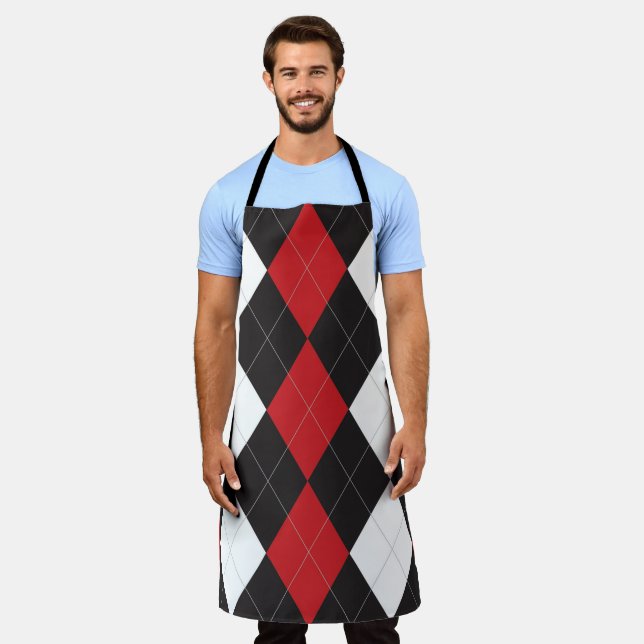 Regina Argyle Apron (Worn)