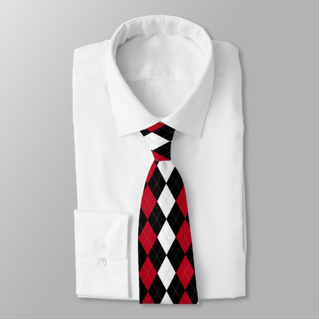 Regina Argyle Tie (Tied)