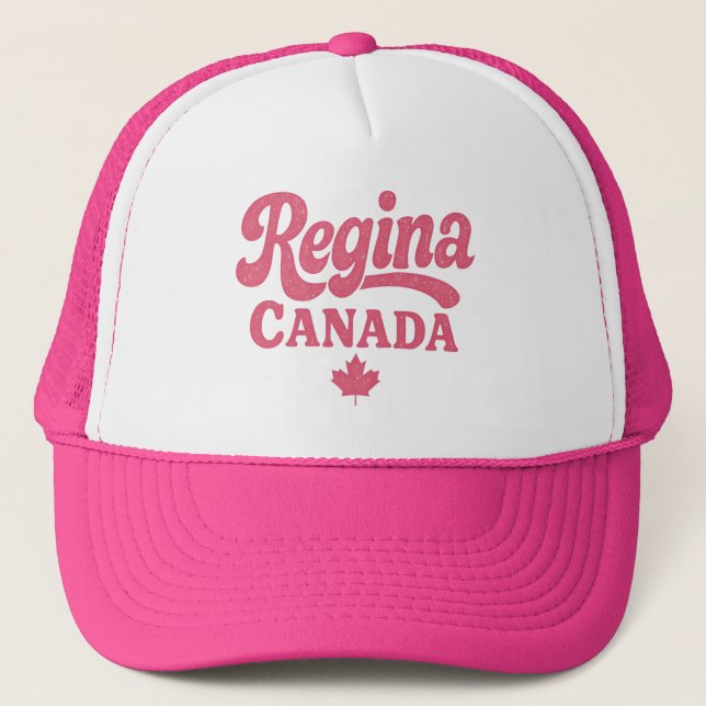 Regina Canada  Trucker Hat (Front)
