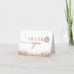 REGINA Rose Gold Paillettes Disco Merci