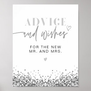 REGINA Silver Disco Advice For The Bride & Groom   Poster