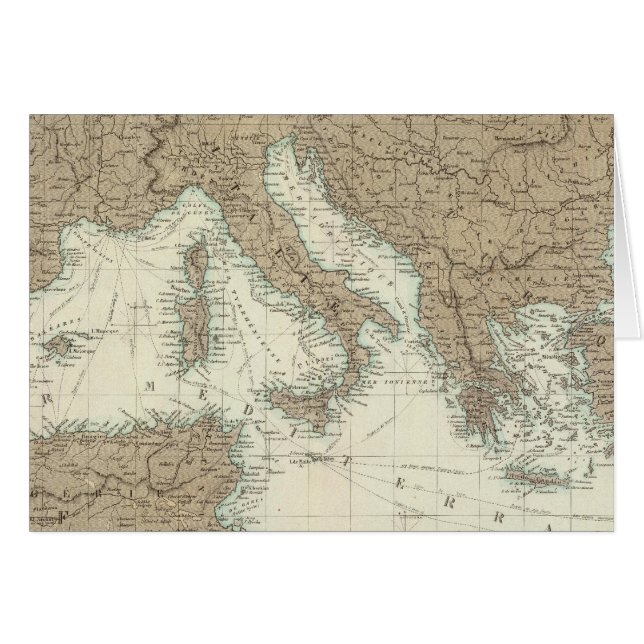 Région méditerranéenne, Turquie, Grèce (Devant horizontal)