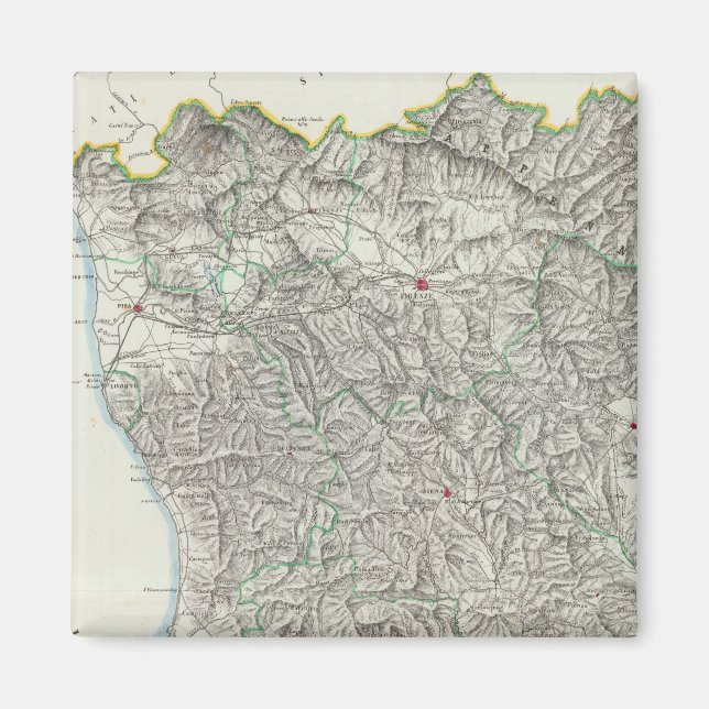 Region of Tuscany Italy Magnet (Front)