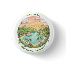 Regional Convention Button Pin