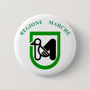 Regione Marche 2 Inch Round Button