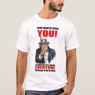 Register to Vote, 2008 T-Shirt