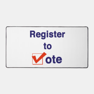 Register To Vote 2024 Desk Mat