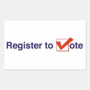 Register To Vote 2026 Sticker