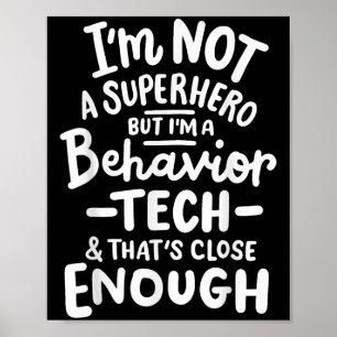 Registered Behavior Technician Rbt Behavior Tech  Poster