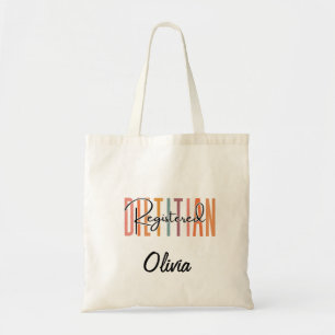 Registered Dietician Customized Name Tote Bag