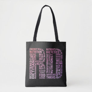 Registered Dietician Nutritionist RD Tote Bag