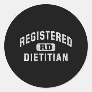 Registered Dietitian Nutritionist Classic Round Sticker
