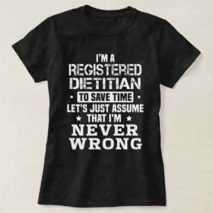 Registered Dietitian T-Shirt