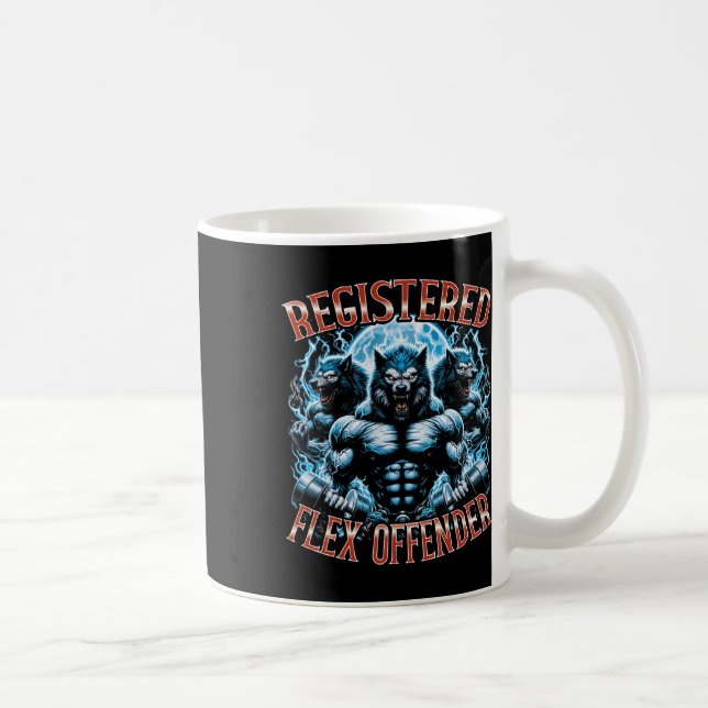 Registered Flex Offender  Coffee Mug (Right)