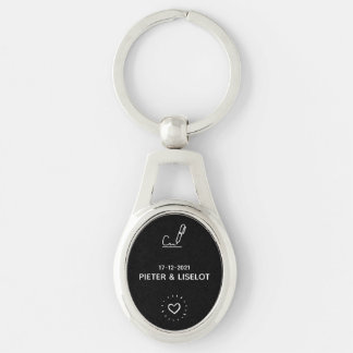 Registered Home Partnership Gift Keychain