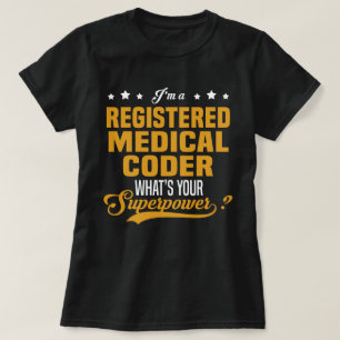 Registered Medical Coder T-Shirt