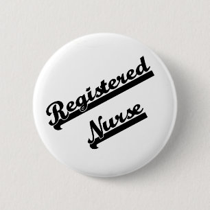 Registered Nurse 2 Inch Round Button