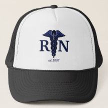 Registered Nurse Caduceus RN Customizable Year
