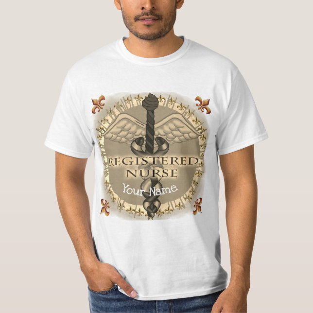 Registered Nurse Caduceus T-Shirt (Front)