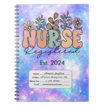 Registered Nurse Est. Spiral Photo Notebook