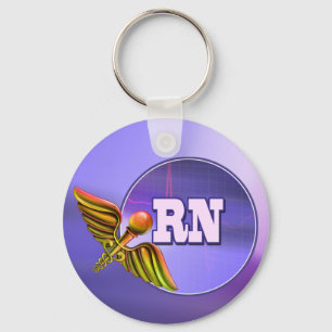 Registered Nurse Gift Keychain