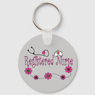 Registered Nurse Gifts Keychain