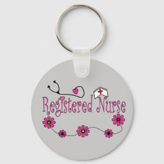 Registered Nurse Gifts Keychain
