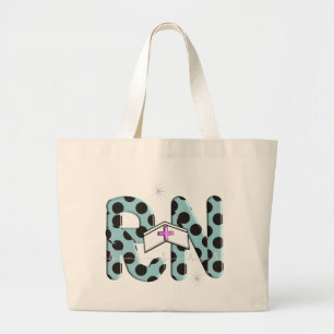 Registered Nurse Gifts "RN" Large Tote Bag
