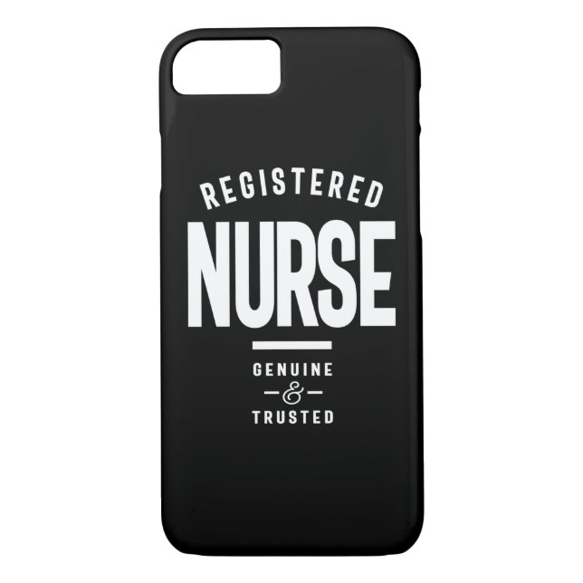 Registered Nurse Job Title Gift Case-Mate iPhone Case (Back)