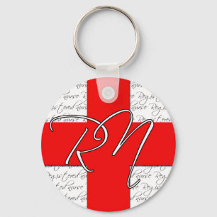 Registered nurse keychain