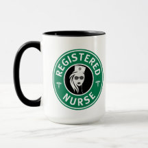 Registered Nurse Logo Badge Design