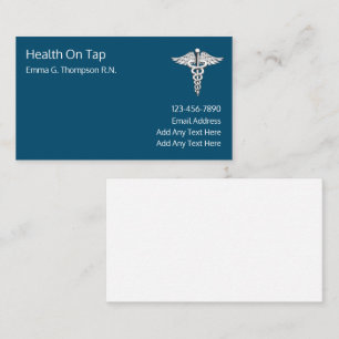 Registered Nurse Medical Business Cards