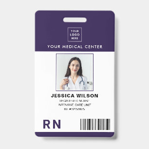 Registered Nurse RN Medical ID Badge